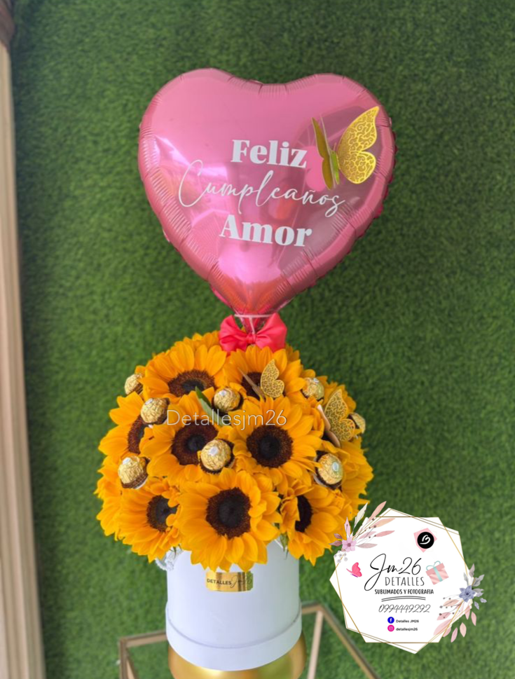 Bouquet con girasoles 🌻